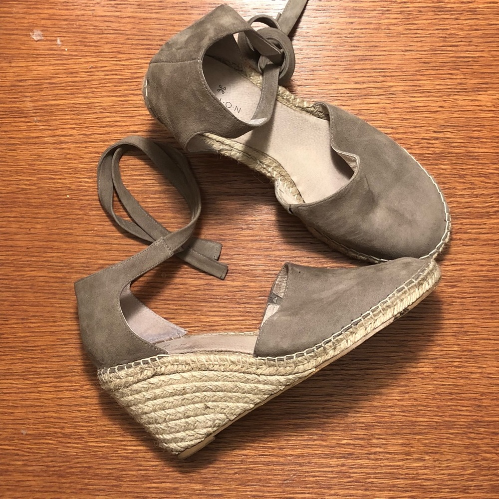 Nordstrom Women’s Caslon Gray Espadrille Wedges